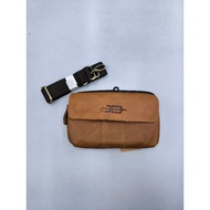 Original Jean Cavanna 305* Cow Leather Handphone Case Handphone Bag Sling Bag Beg Tali Pinggang Beg Silang Kulit