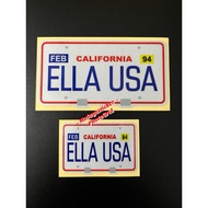Sticker motor sticker pantul cahaya sticker ELLA USA