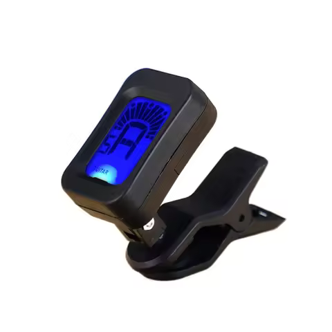 LCD Display Acoustic Guitar Tuner Rotatable Chromatic Electric Digital Tuner Universal Electronic Di
