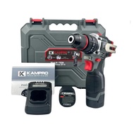 Máy Khoan Pin Kampro K-7038 3 Chức Năng Đầu Kẹp Autolock Động Cơ Không Chổi Than