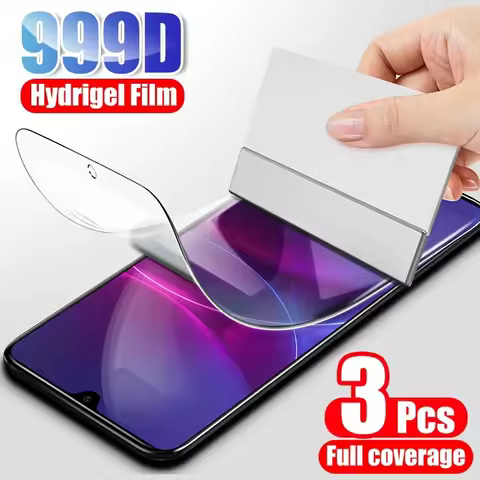 3PCS Screen Protector for Sharp Basio Active Aquos R7 R6 R2 R3 R5G V V6 Plus Hydrogel Film On Aquos 