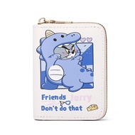 Small Wallet Handsome Super Small Children Wallet Multi-Layer Card Holder Student Small Wallet Cat and Mouse QB0507z