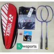 Yonex Voltric 20i 25i 20 25 i Original Badminton Racket (Thermo+BG5+Grip+ Shirt Bag)