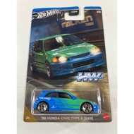 Hotwheels 99 Honda Civic Type R (EK9) Falken Speed Graphics