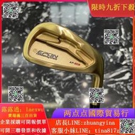 高爾夫球桿 高爾夫球木桿高爾夫球桿EPON金色限量版AF-503男士七號鐵 KBS桿身練習鐵桿正品