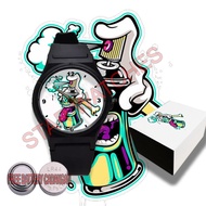Jam Tangan Anak Unisex Cowok Cewek Karakter Distro 02 Strap Rubber Streaat Art Polos