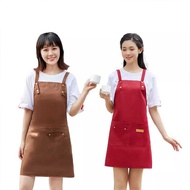 Ps Apron Waiter Cafe and Restaurant Kitchen Cooking Apron Men Women Epron Adult Work