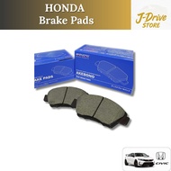 Akebono Front Brake Pads AN-757WK for Honda Civic Type R FN2 (2000cc, H21.11–H24.6)