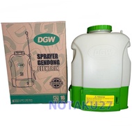 Sprayer DGW Elektrik 16 Liter Original Tengki Semprot Elektrik