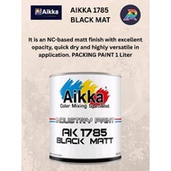 AK1785 Black Matt / Hitam Matt (1 Liter) / MIRI,SARAWAK.