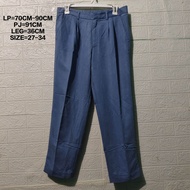 CELANA KERJA ANGKLE PANTS HH WANITA BRANDED UNIQLO MADE IN JAPAN