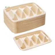 25 PCS Disposable Taco Holders for Party, Taco Tray Holder, Taco Stands for 3 Tacos,for Party