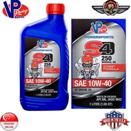 VP racing S4 250 (4T) 10W40 Mineral Street Engine Oil 1L (Made in USA 🇺🇸)