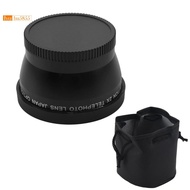 52mm 2X Magnification Telephoto Lens for  AF-S 18-55mm 55-200mm Lens Camera