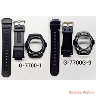 strap smart watch Aksesori ▥✜✳CASIO G-SHOCK BAND AND BEZEL G7700 G7710 100% ORIGINAL