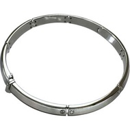 蒂芙尼 (TIFFANY & Co.) 鑽石 Streamerica 手鐲，18K 白金，34.2 克，17 厘米，女士款 [二手]