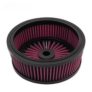 รถมอเตอร์ไซค์คุณภาพสูงอุปกรณ์ทำความสะอาดตัวกรองอากาศสำหรับ Harley Dyna FXR FXDLS Softail รถสามล้อการ