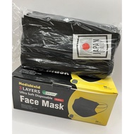 1กล่อง50ชิ้น แมสมินิมอล ( สีดำ/ทอง ) mask หน้ากากอนามัย 3 ชั้น แมสสีรุ้ง สีคุมโทน งานดี งานหนา แมสผู้ใหญ่แมสมินิมอล หน้ากากอนามัย ห่อ50ชิ้น