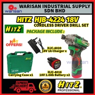HOT PROMO HITZ HJB-4224 18V Cordless Driver Drill