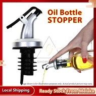 1Pcs Oil Bottle Stopper Lock Plug Seal Leak-proof Food Grade Rubber Nozzle Sprayer Liquor Dispenser Wine Pourer 油瓶导嘴