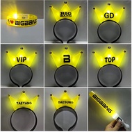 BIGBANG headband, BIGBANG lightstick, BIBANG glowing bracelet