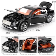 1:32 for Diecasting Alloy Car Model Bentley Continental GT Toy Car, Pull Back Vehicles Toy Car for T
