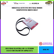 Hyundai Elantra AD 1.6 Turbo-GDI Genuine Hyundai Mobis Drive Belt (25212-2B120/2B720 > 6PK1257)