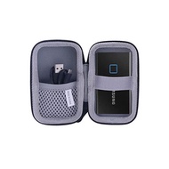 For Samsung T7 T5 Touch External SSD 500GB 1TB 2TB Dedicated Protective Carrier Travel Storage Case - waiyu JP (Black)