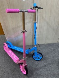 metal scooter for adult and teenager 粉色系列金屬特大輪摺疊滑板車