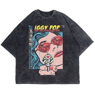 IGGY POP WASHING VINTAGE TEE (WASHING T-SHIRT)