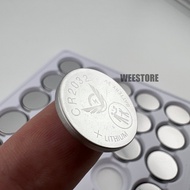 chainashop7 NO BOX ถ่านกระดุม cr2032 Lithium Battery แบบไม่มีกล่อง ราคาถูก