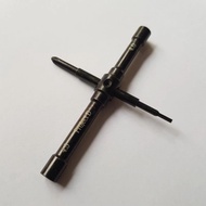 Sox multi tools project D key (locknut tamiya 4.0 4.5 m2 hex + srew)