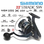 20' &amp; 22' SHIMANO STRADIC SW SPINNING FISHING REEL