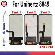 100% Tested For Unihertz 8849 Tank 1 Tank 2 Tank 3 LCD Display Touch Screen Digitizer Assembly For U