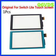 QGVDS 1ชิ้น Origina สำหรับ Switch Lite หน้าจอสัมผัสสำหรับ Nintendo Switch Lite Touch หน้าจอดิจิตอลแผงที่ครอบคอนโซลเกมสำรอง SRHET