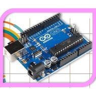Mikropengawal Arduino Uno dan Cable R3 Compatible ATmega328P Microcontroller Board