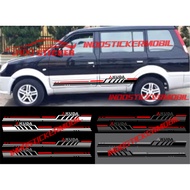 Cutting sticker for horse car, side body stripe sticker for mitsubishi Kuda car, latest horse sticke