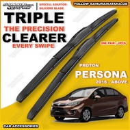 🪒 SAMURAI Wiper Proton Persona 2016 2017 2018 2019 2020 2021 - Above Silicone Wiper Water Repelling