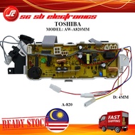 AW-A820MM TOSHIBA WASHING MACHINE PCB BOARD - A-820 BOARD MESIN BASUH PCB MESIN BASUH