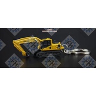 mini excavator keychain key ring komatsu pc200 pc 210 key chain excavator