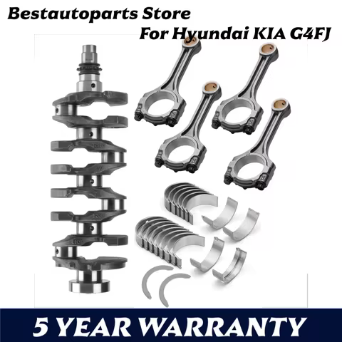 G4FJ Engine Overhaul Rebuild Kit Crankshaft Connecting Rod Set For Hyundai Elantra Kia Soul Forte 1.