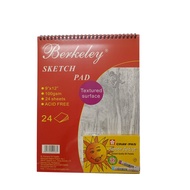 Berkeley sketch pad 9x12 24s w/Sakura cray pas XEP-12 Set