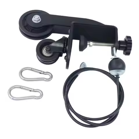 Arm Wrestling Table Pulley for Women Men,DIY Accessories with Cable, Forearm Workout Training Equipm