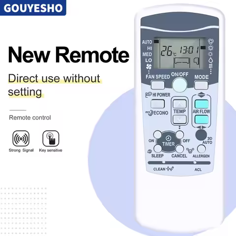 RKX502A001C for Mitsubishi Air Conditioner Remote Control RMA502A001 RKX502A007P RKX502A007B RKW502A