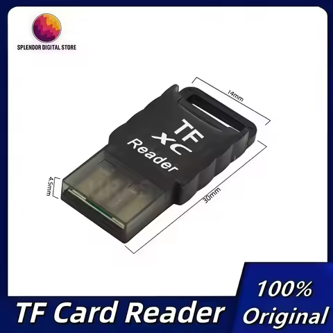 High Quality USB 2.0 Card Reader Micro SD TF Memory Card Reader Adapter For Computer Support Micro S