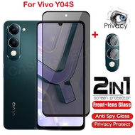 Screen Protector For Vivo Y04S Y04 Y29S Y29T Y04T Y400 4G 5G 2025 Private Tempered Glass Anti-Spy Fu