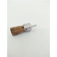 Brass Coated Stainless Steel Crimped Wire Wheel Cup Brush (25MM)