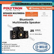 speaker polytron tipe PMA 9310 USB BLUETOOTH MULTIMEDIA AUDIO By TMJ