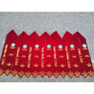 1st Anniversary Necklace Sash