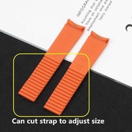 Quality Top 21Mm Silicone Rubber Watch Band For Patek Aquanaut Philippe Strap 5164A 5167A-001 W